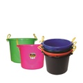 Miller Mfg Duraflex Muck Bucket Tub 70 Qt. BLACK 1128-BK